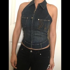 Baby Phat Denim Vest
